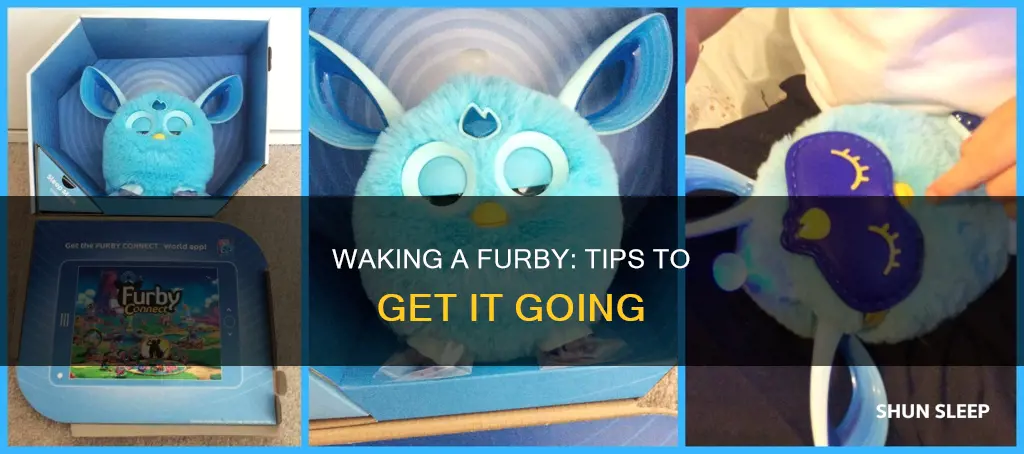 how to wake a furby sleeping