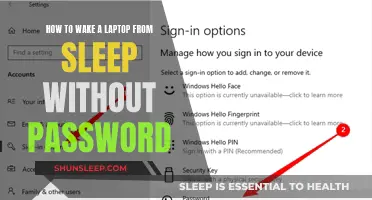 Unlocking Your Laptop: Waking from Sleep Without a Pass