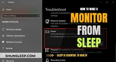 Awakening Your Monitor: Tips to Exit Sleep Mode