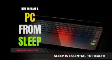 Waking a PC from Sleep Mode: A Comprehensive Guide