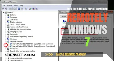 Remote Wake-Up: Guide to Revive Your Windows 7 PC from Slumber