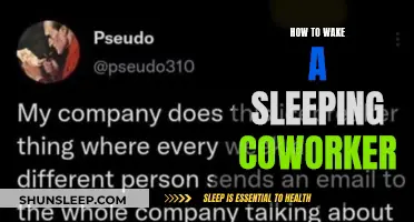 Awakening Your Slumbering Colleague: Tips for a Gentle Wake-Up Call