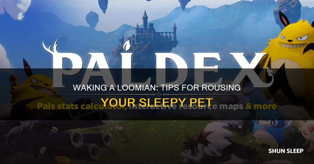 how to wake a sleeping loomian