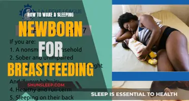 Tips for Gently Waking Your Newborn for Breastfeeding