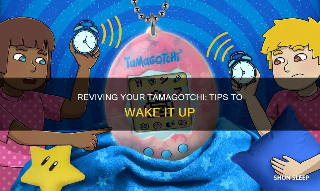 how to wake a sleeping tamagotchi