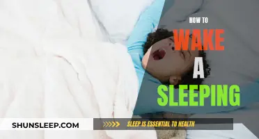 Waking a Sleeper: Strategies for Rousing the Dozing