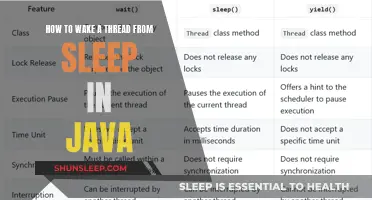 Java Thread Sleep: Waking Up and Running