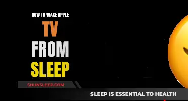 Waking Apple TV from Sleep Mode: A Simple Guide