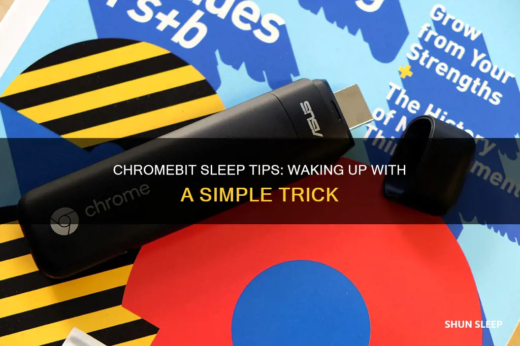 how to wake chromebit from sleep