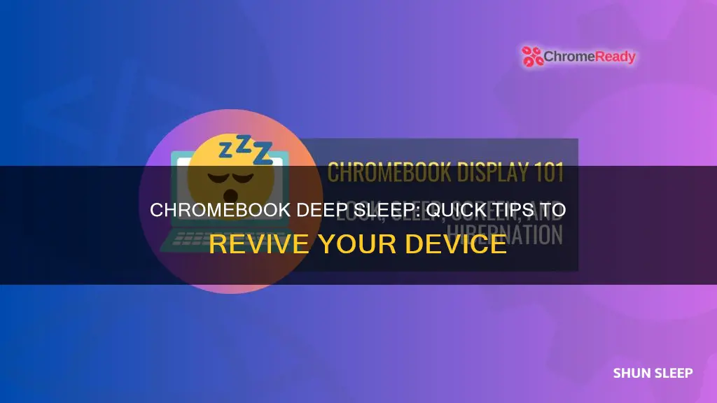 how to wake chromebook from deep sleep