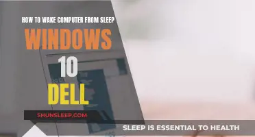 Troubleshooting Guide: Waking a Dell PC from Sleep Mode