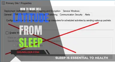 Revive Your Dell Latitude: Tips to Wake from Sleep Mode