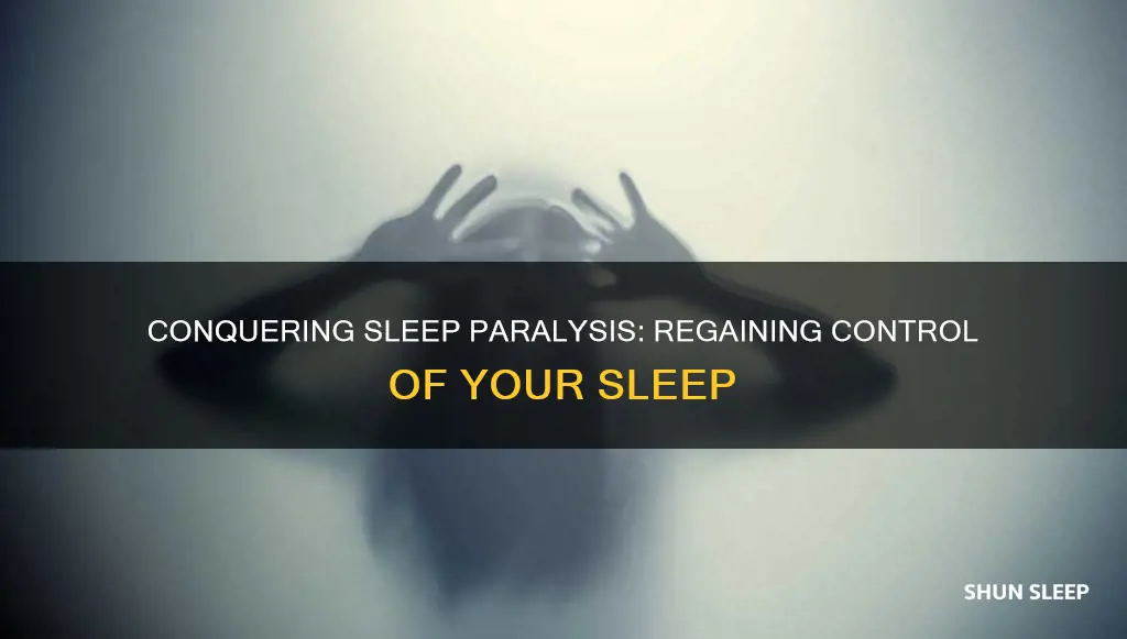 how to wake from sleep paralasys