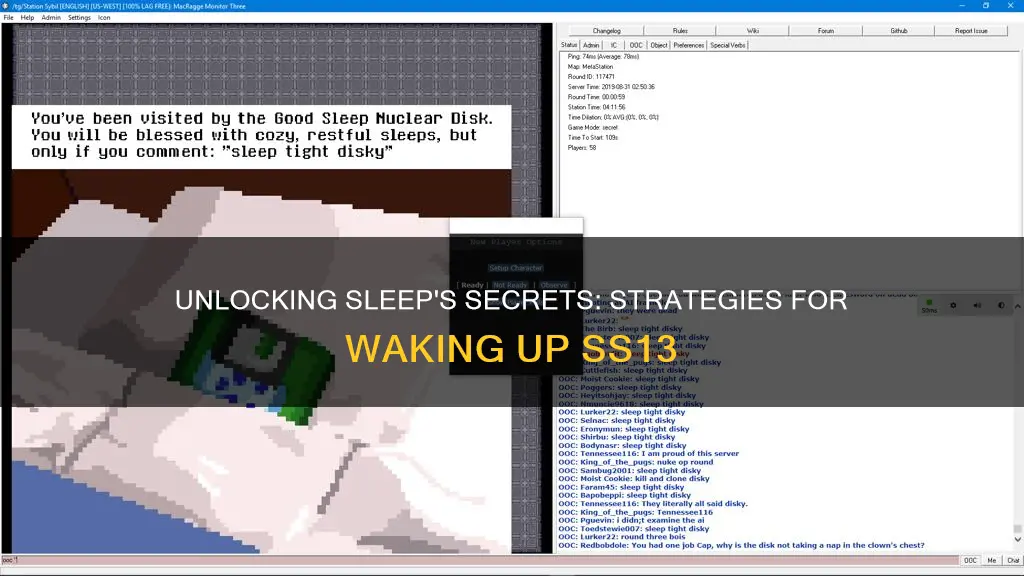 how to wake from sleep ss13