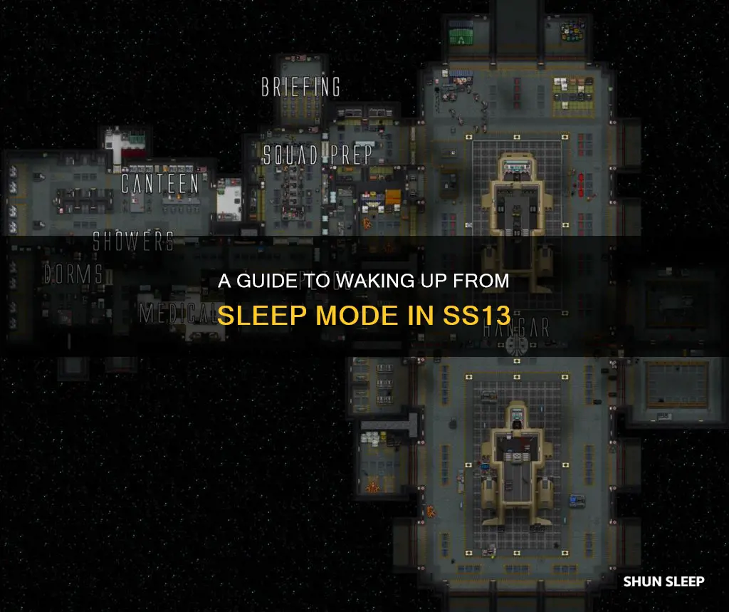 how to wake from sleep ss13