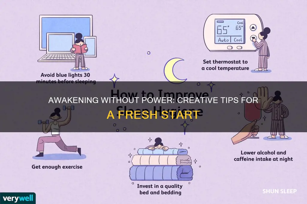 how to wake from sleep without power button