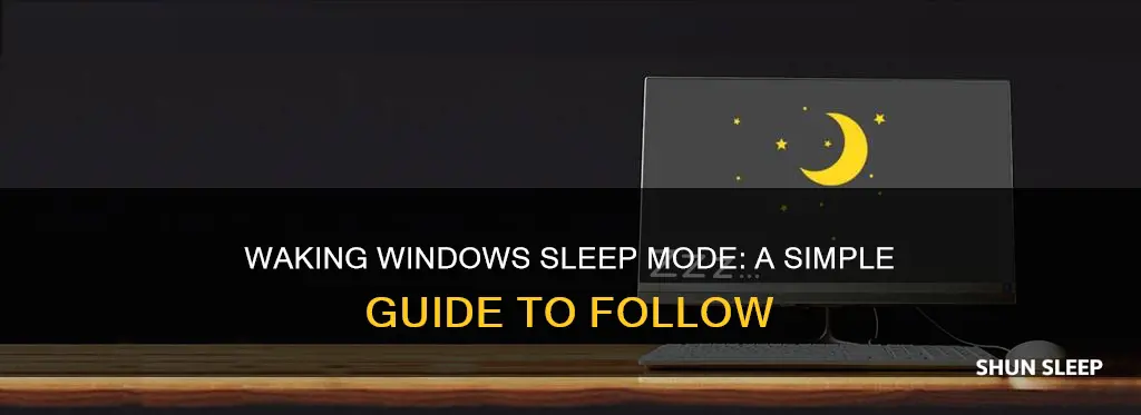 how to wake from windows sleep