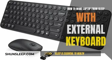 Laptop Slumber: Waking Up with an External Keyboard