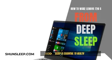 Revive Your Lenovo 720S: Tips to Wake from Deep Sleep