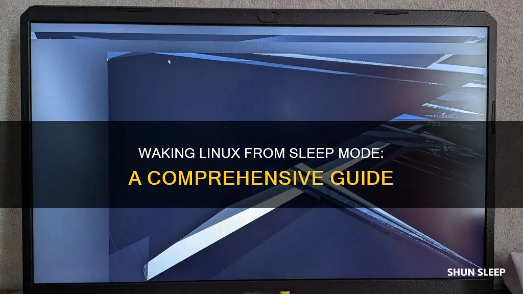 how to wake linux from sleep nfv