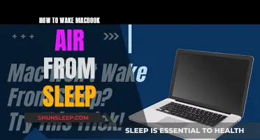 MacBook Air: Quick Tips to Wake from Sleep Mode