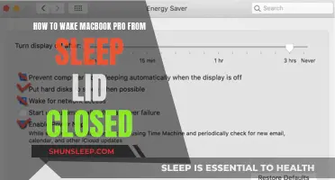 MacBook Pro Lid Closed? Wake Up from Sleep with These Tips