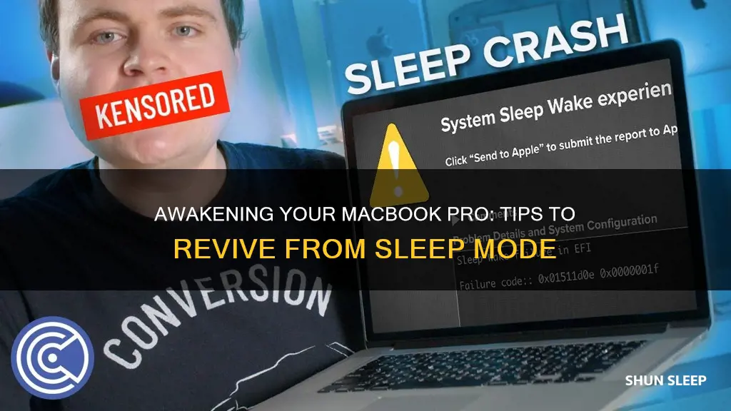 how to wake mbp from sleep