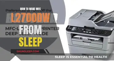 Awakening Your MFC L2700DW: Tips to Exit Sleep Mode