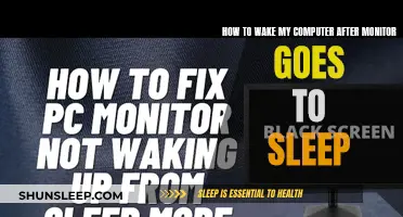 Revive Your Computer: Tips to Wake Up After Monitor Sleep