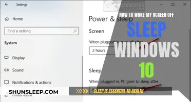 Awakening Your Windows 10 Screen: Tips to Exit Sleep Mode