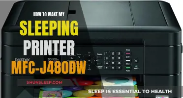 Troubleshooting Tips: Revive Your MFC-J480DW Printer from Slumber