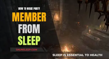 Revive Your Party Member: Tips to Wake Them Up from Slumber