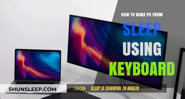 Waking Your PC: Keyboard Techniques
