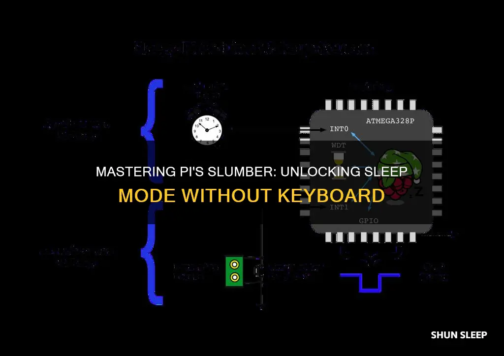 how to wake pi from sleep without keyboard