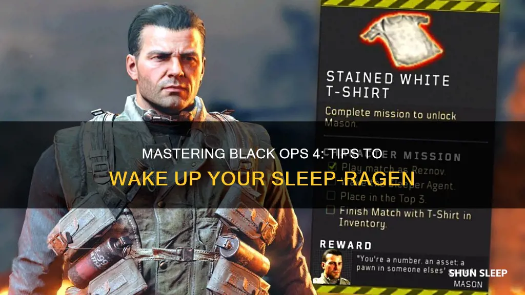 how to wake sleep ragent on black ops 4