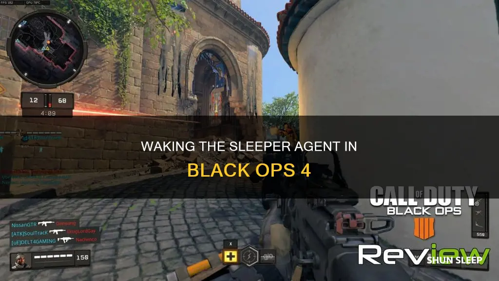how to wake sleep ragent on black ops 4