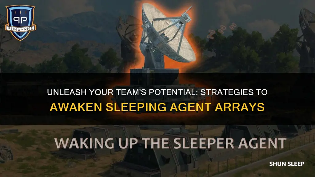 how to wake sleeper agent array