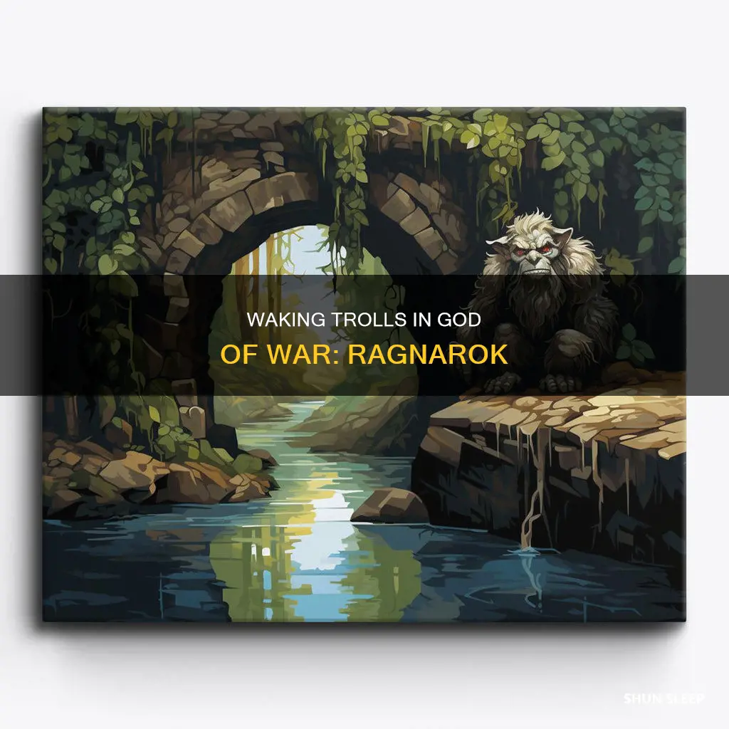 how to wake sleeping trolls gow ragnarok