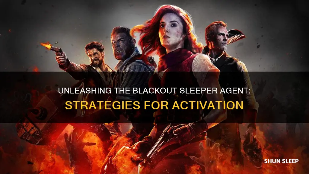 how to wake the sleeper agent cod blackout