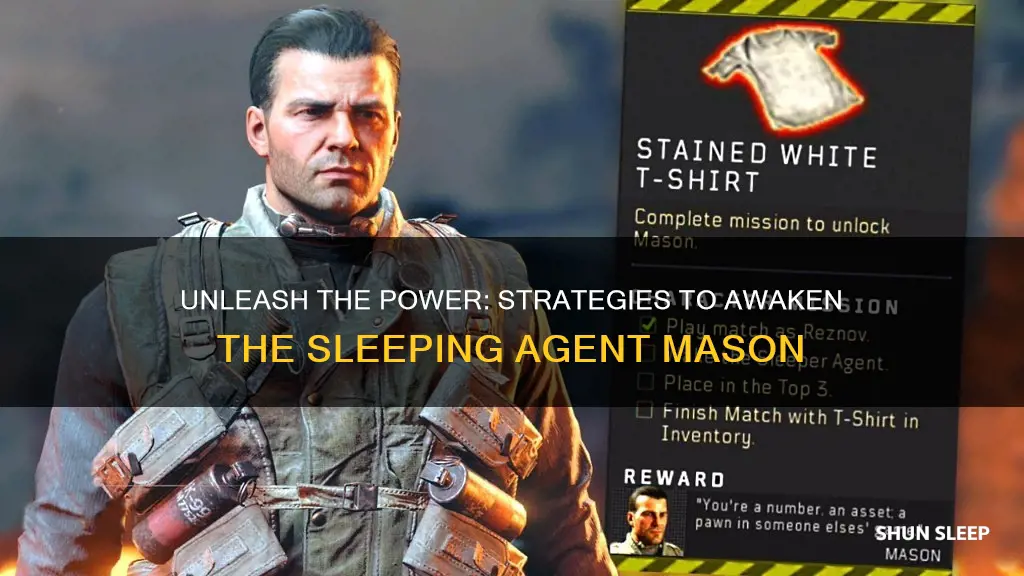 how to wake the sleeper agent mason