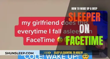 Waking Up Deep Sleepers: Facetime Tips for Early Birds