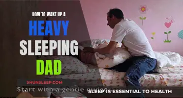 Tips for Waking Up a Snoring Dad: A Gentle Morning Ritual