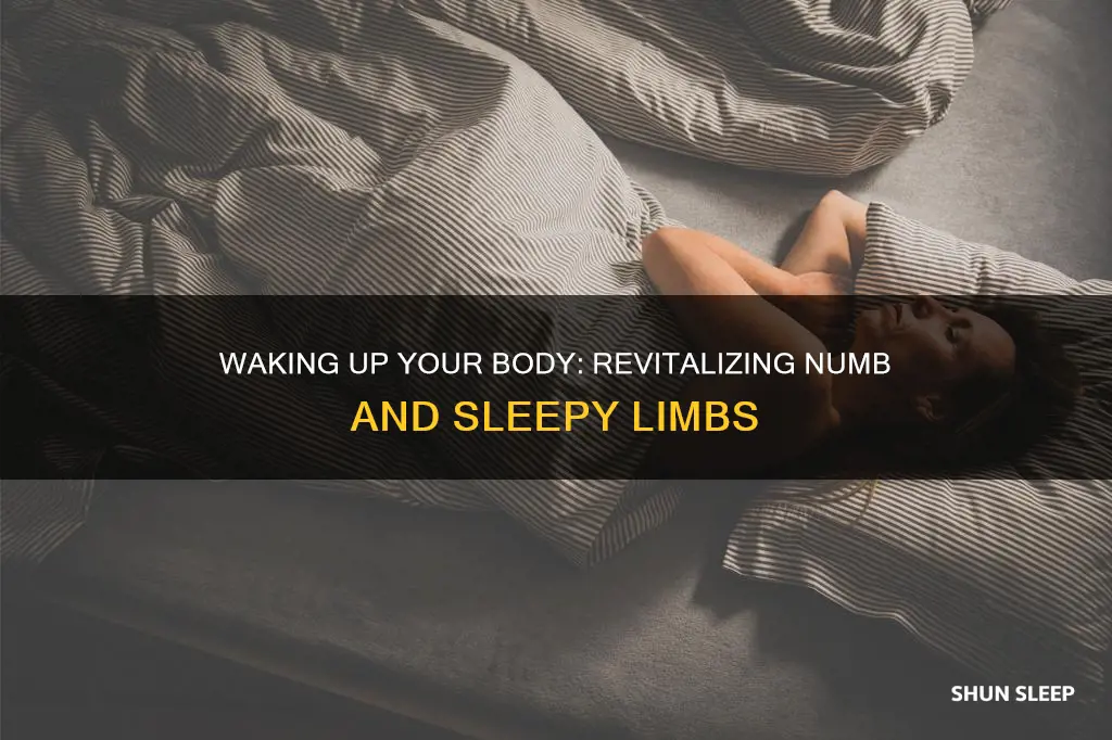 how to wake up a sleeping body part
