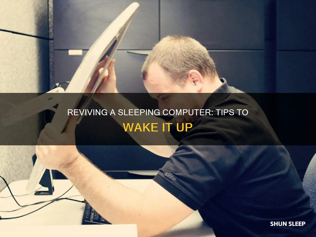 how to wake up a sleeping comp
