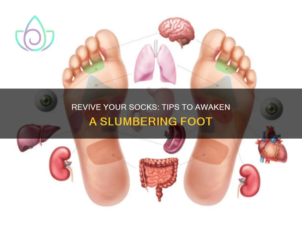 how to wake up a sleeping foot