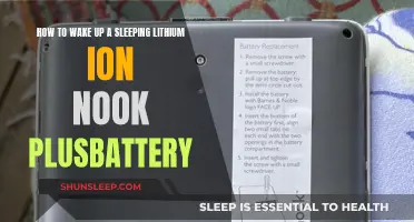 Revive Your Nook's Power: Tips to Wake Up a Slumbering Lithium-Ion Battery