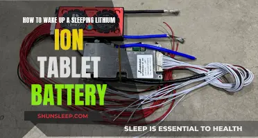 Reviving Your Tablet: Waking Up a Dormant Li-ion Battery