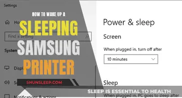 Waking Up Your Samsung Printer: Troubleshooting Guide