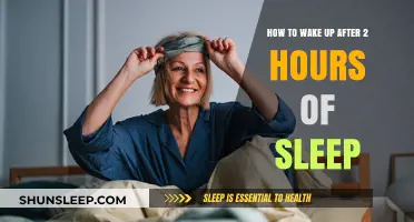 Reviving Your Day: Tips to Wake Up Refreshed After Just 2 Hours of Sleep