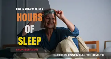 Reviving Your Day: Tips to Wake Up Refreshed After Just 3 Hours of Sleep